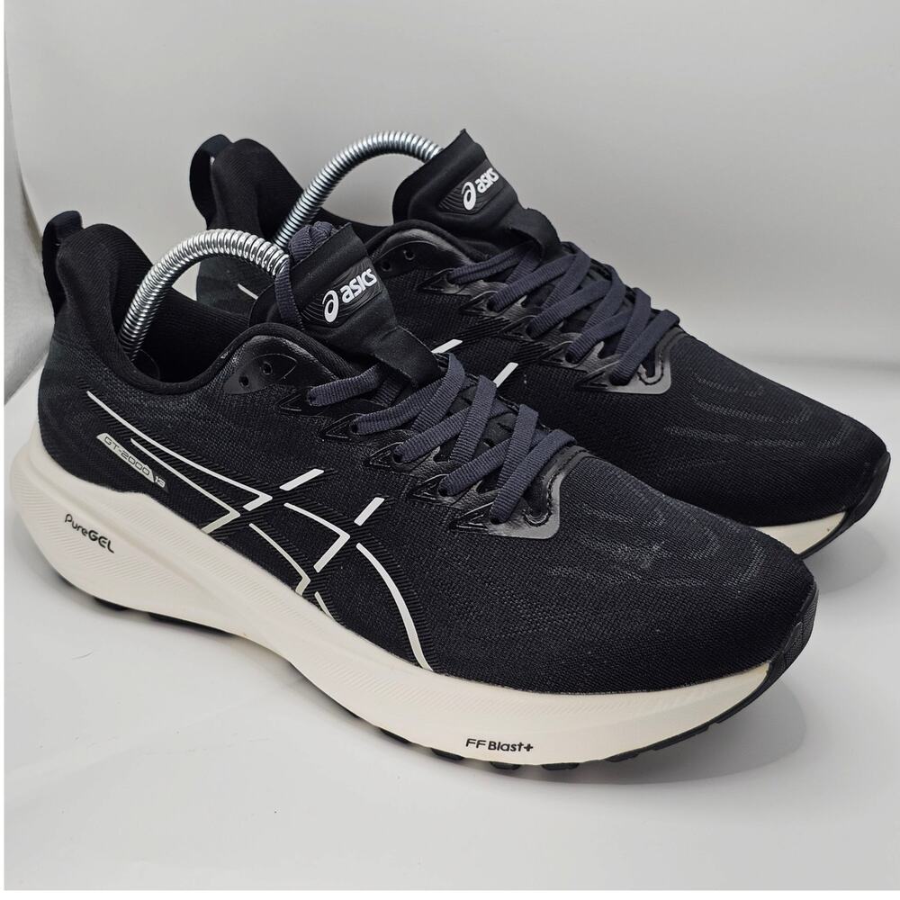 Asics GT-2000 13 Black White Women US 10 Running Shoes Athletic Sneakers Comfort
